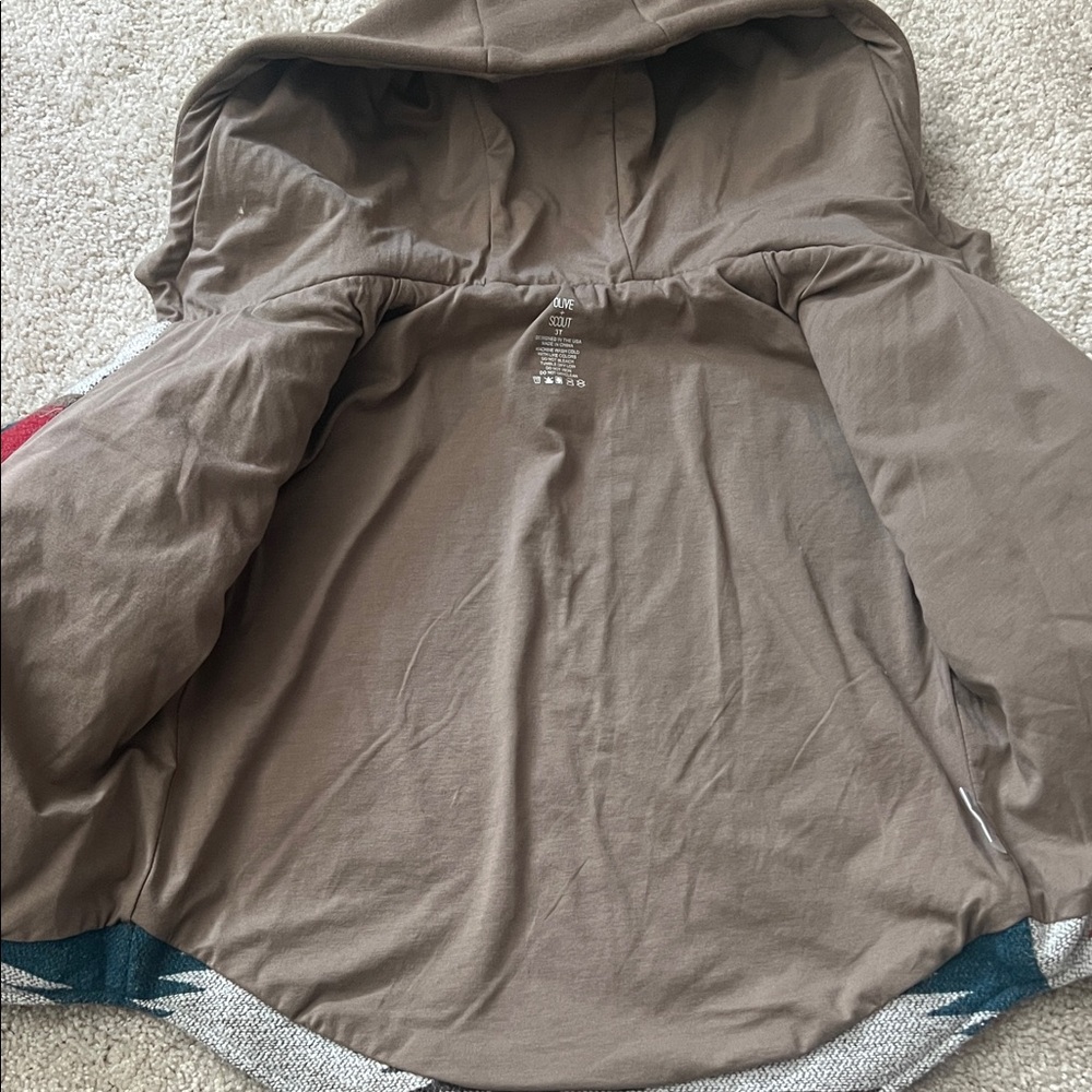 Olive + Scout Aztec Print Button Jacket - Picture 4 of 6